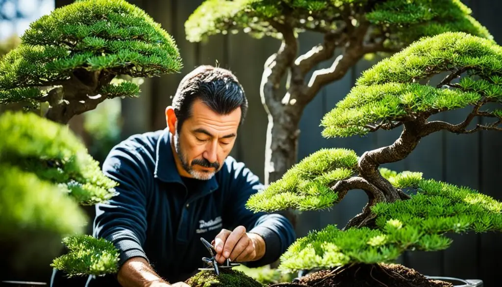 shaping miniature trees