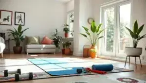 Fun at-home workout routines