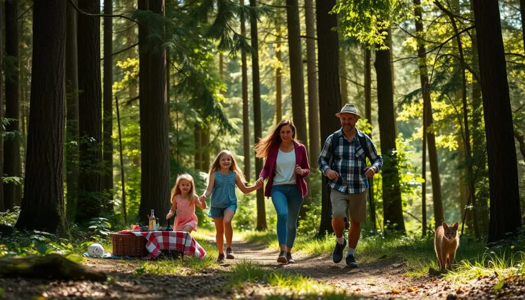 outdoor family recreation