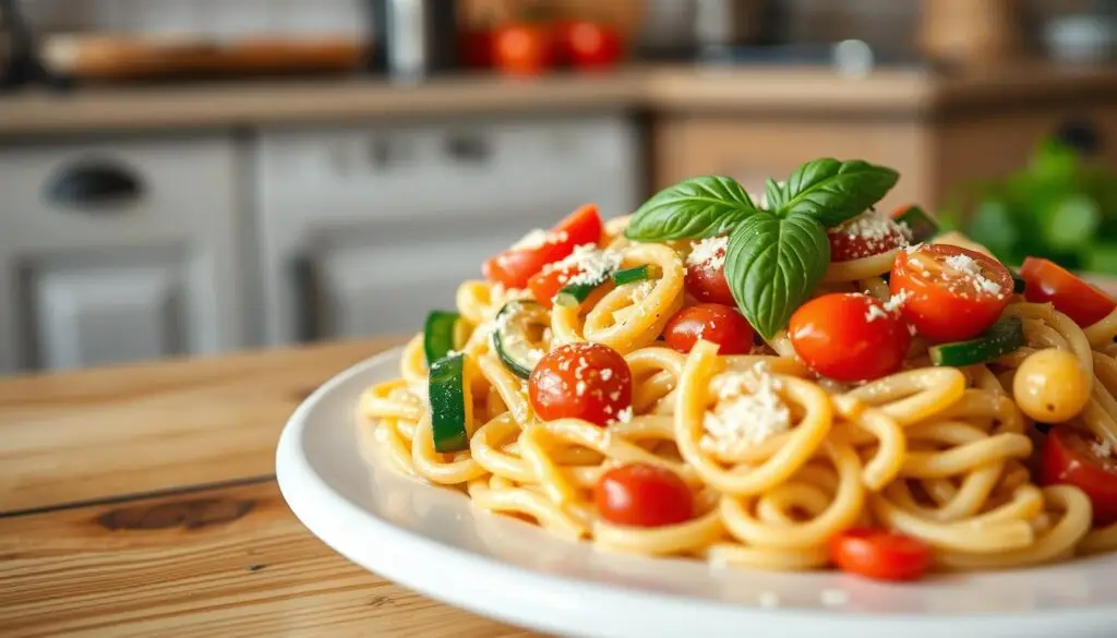 Creamy Pasta Primavera