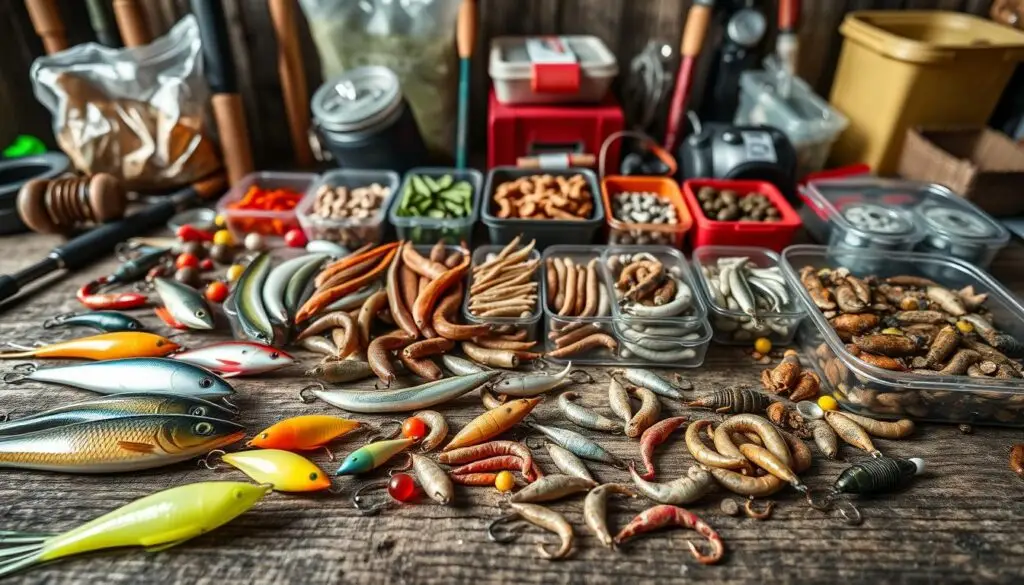 fishing bait selection