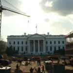 White House East Wing Construction on Trump's Ballroom Begins